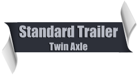 Standard Trailer Twin Axle